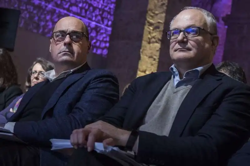 NICOLA ZINGARETTI ROBERTO GUALTIERI