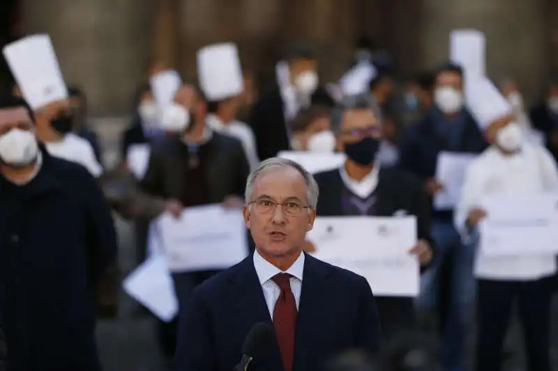 protesta dei ristoratori al pantheon 10