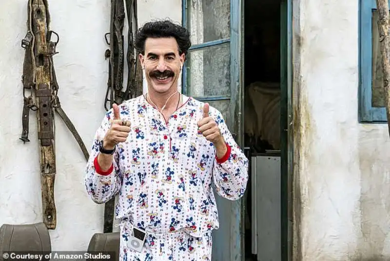 sacha baron cohen nei panni di borat