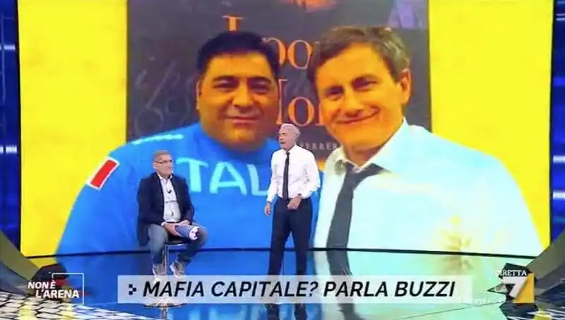 salvatore buzzi ospite di non e' l'arena