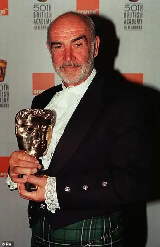 sean connery bafta awards 1988