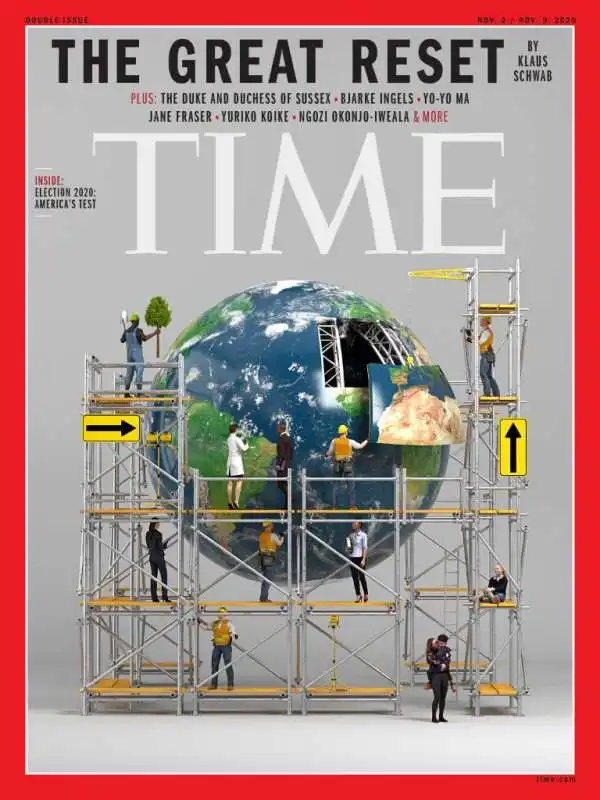 TIME - COPERTINA GREAT RESET