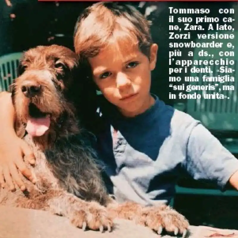 tommaso zorzi  da bambino