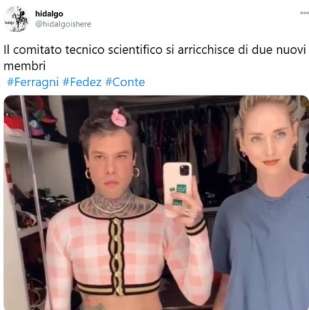 tweet sulla chiamata di conte a fedez 4