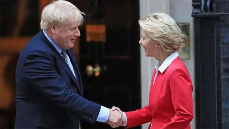 ursula von der leyen boris johnson