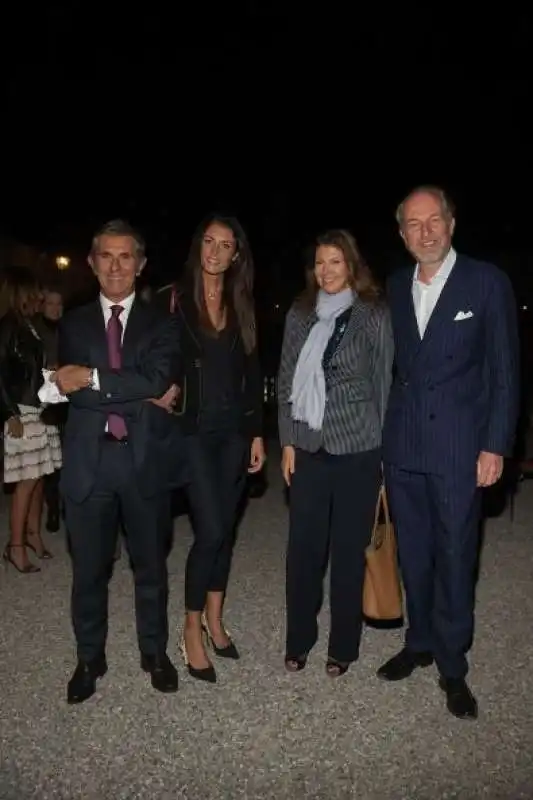 vincenzo novari, daniela ferolla, alessandra e arturo artom