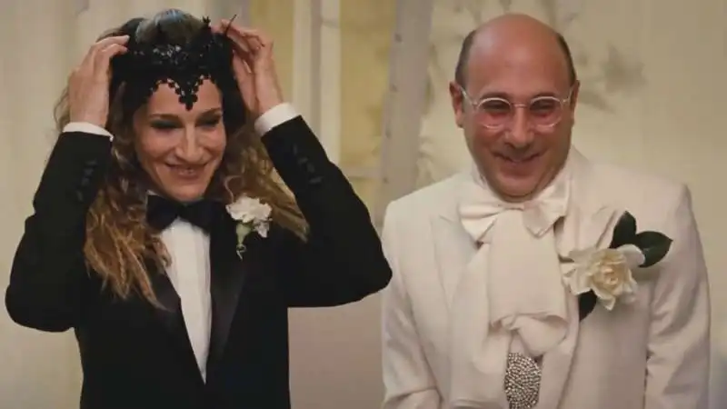 willie garson e sarah jessica parker in sex and the city 7