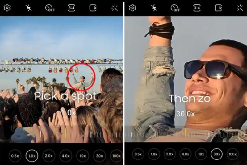 zoom 30x di samsung galaxy s20