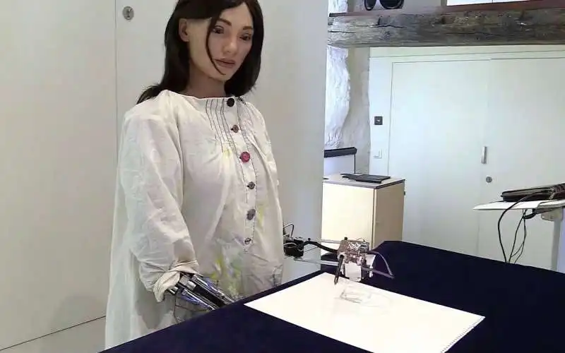 ai da, robot artista 9