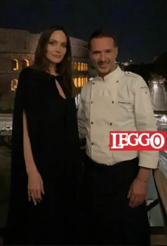 angelina jolie chef Giuseppe Di Iorio