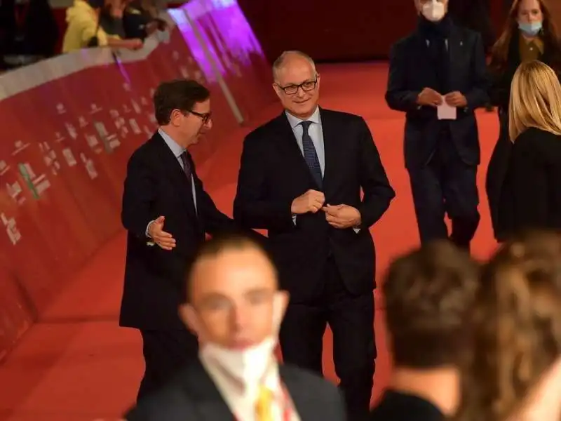 antonio monda con il sindaco roberto gualtieri  foto di bacco