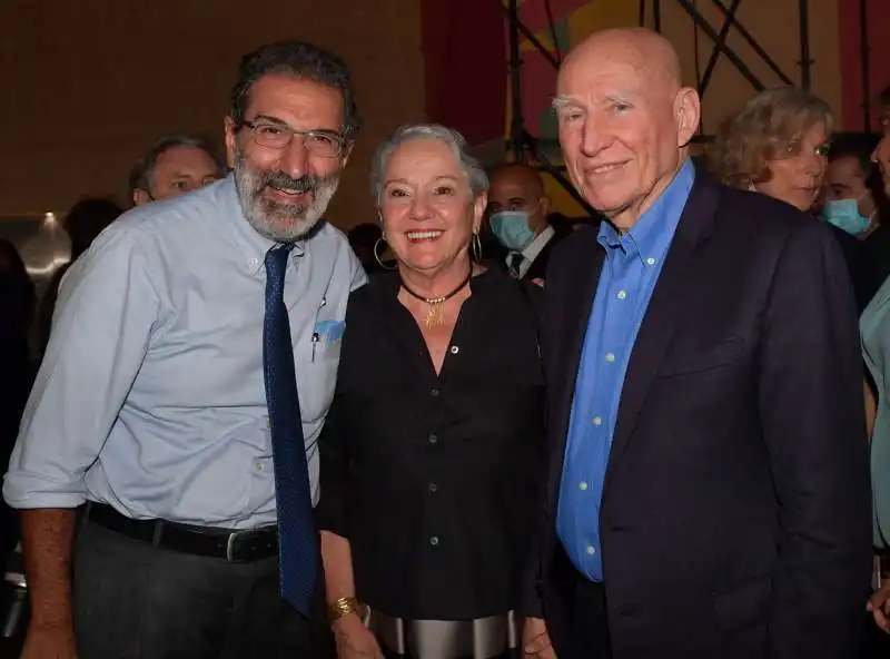 antonio rosati  leila wanick salgado e sebastiao salgado  foto di bacco