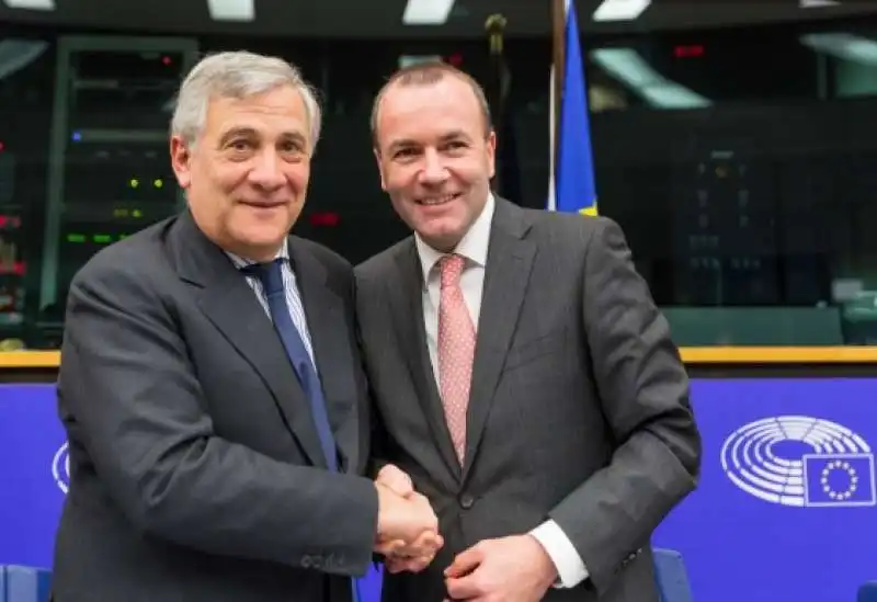 ANTONIO TAJANI MANFRED WEBER  