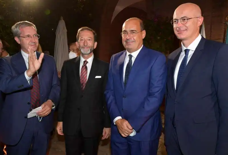 benedetto della vedova  viktor elbling  nicola zingaretti  federico d inca  foto di bacco