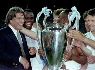 bernard tapie champions league con l olympique marsiglia