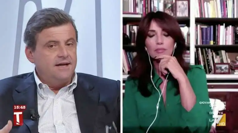 carlo calenda ospite di tagada 4