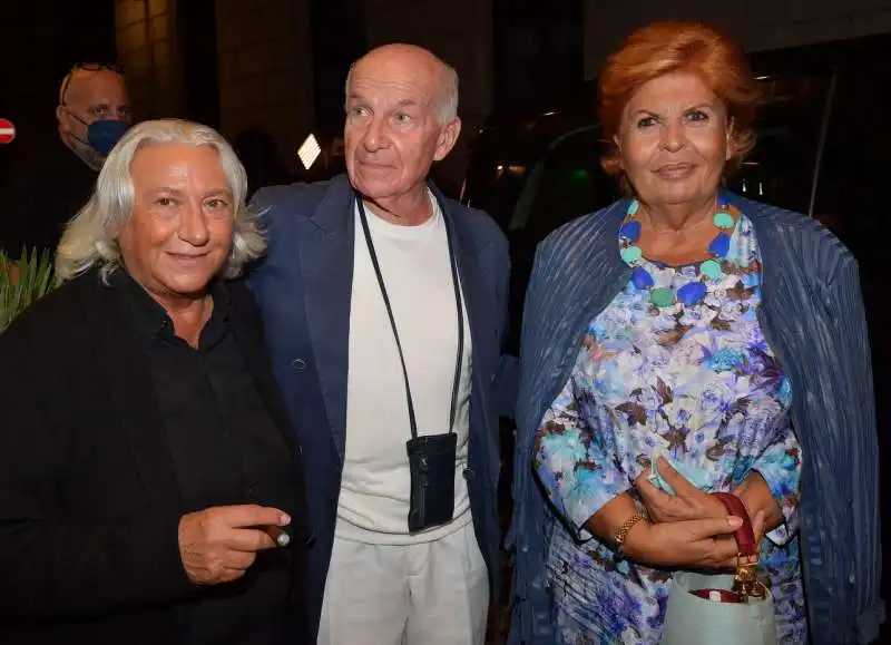 carmen pignataro  fausto e lella  bertinotti  foto di bacco