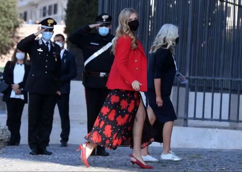 carrie symonds al colosseo 