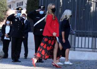 carrie symonds al colosseo