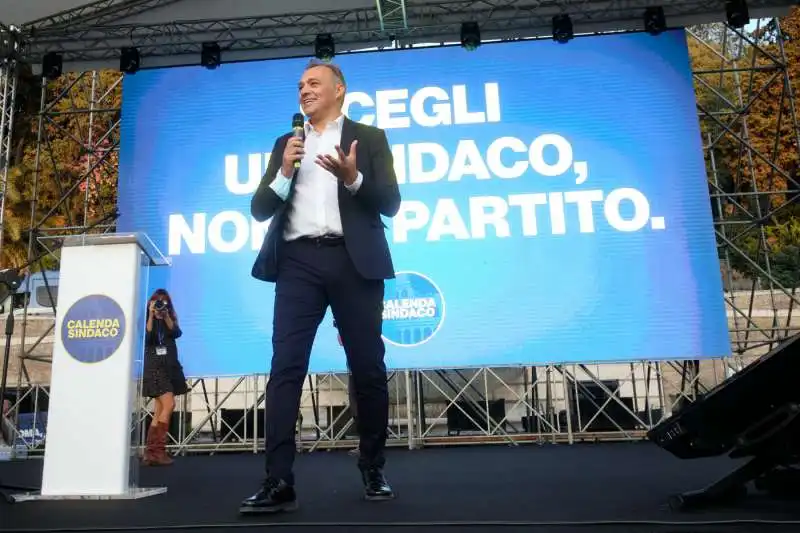 MATTEO RICHETTI AL comizio di chiusura di carlo calenda a piazza del popolo   2