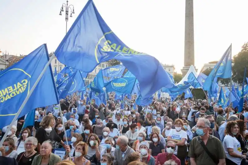 comizio di chiusura di carlo calenda a piazza del popolo   6