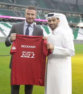 David Beckham in Qatar 2