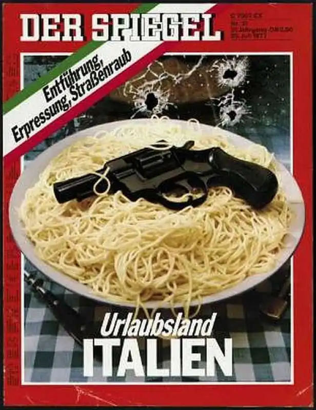 DER SPIEGEL SPAGHETTI E PISTOLA