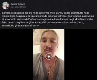 fabio tuiach positivo al covid