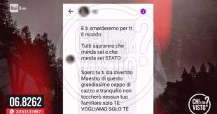 federica sciarelli legge gli insulti scurrili 4