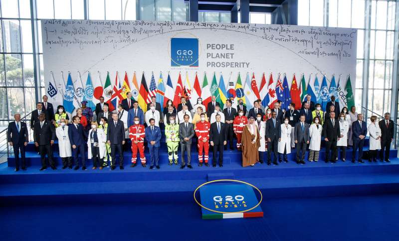 FOTO DI FAMIGLIA G20 ROMA