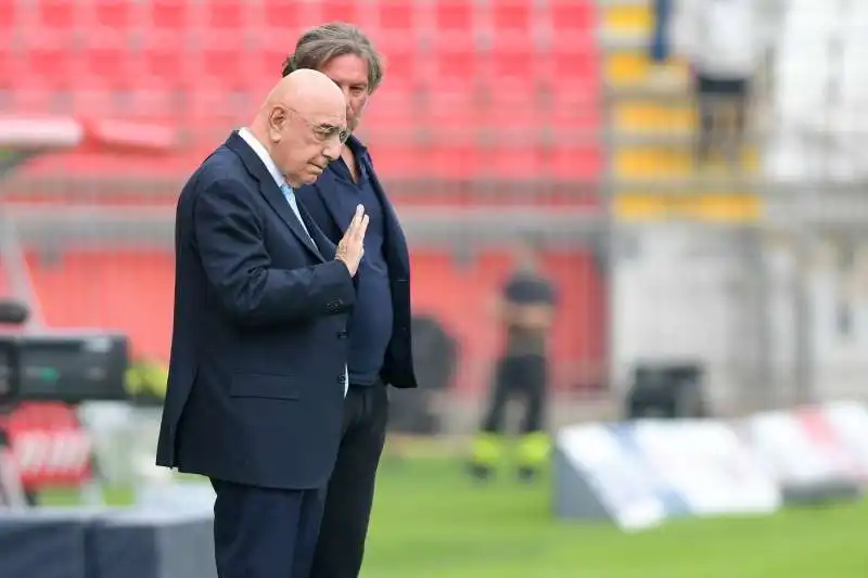 giovanni stroppa con adriano galliani