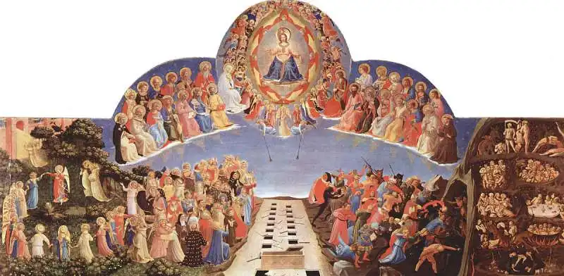 giudizio finale di beato angelico 