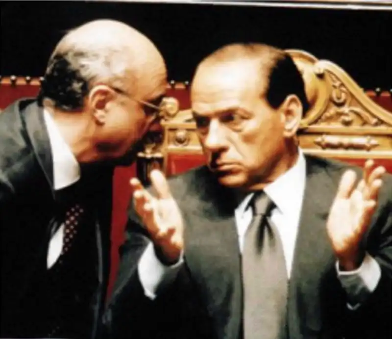 giuliano urbani e silvio berlusconi