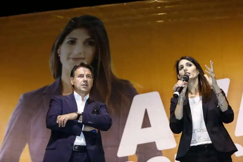 giuseppe conte virginia raggi 8