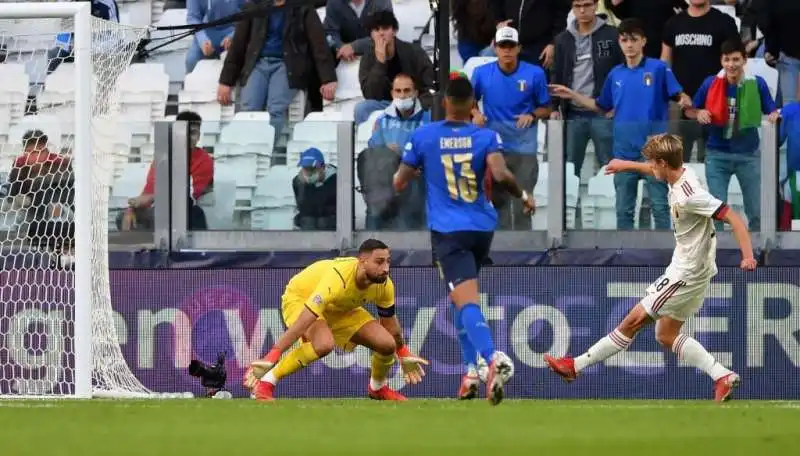 GOL DE KETELAERE ITALIA BELGIO