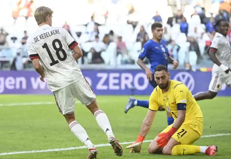 GOL DE KETELAERE ITALIA BELGIO