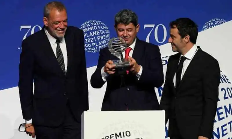 I tre scrittori premiati 2