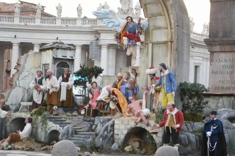 il presepe lgbt del 2017 a san pietro 1