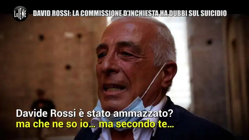 il servizio delle iene su david rossi   9