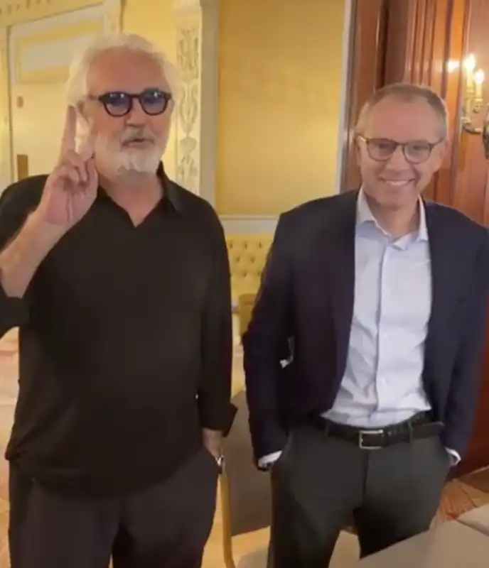 il video di briatore con domenicali