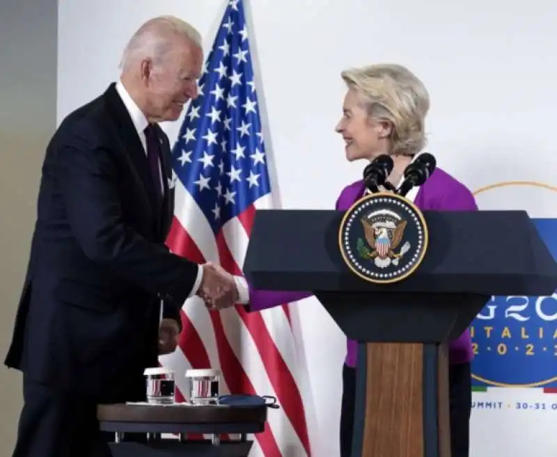 joe biden ursula von der leyen 