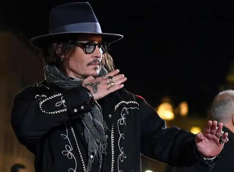 johnny depp a roma 7