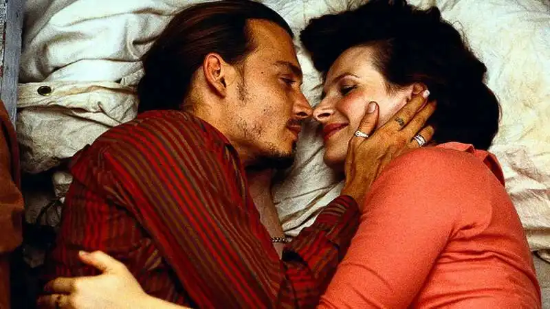 johnny depp juliette binoche chocolat