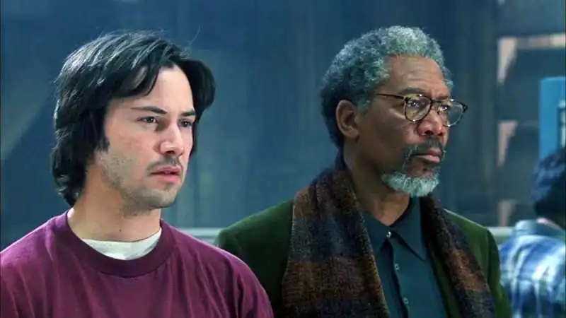 keanu reeves morgan freeman   reazione a catena 