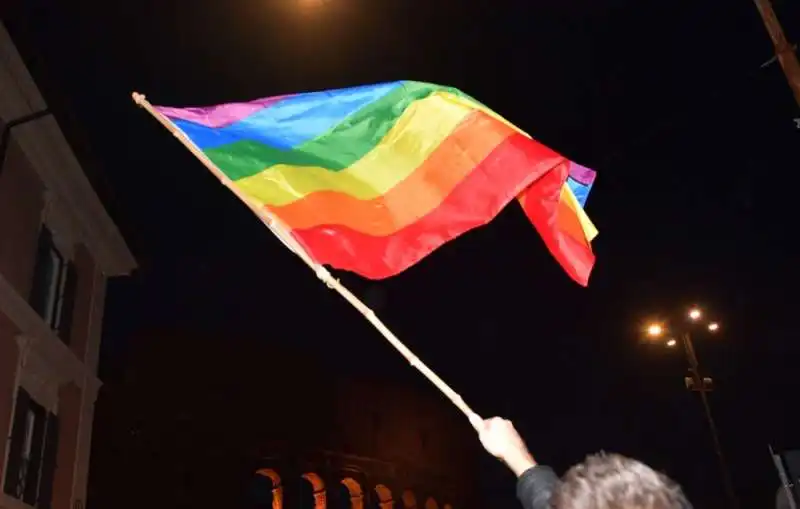 la bandiera arcobaleno 