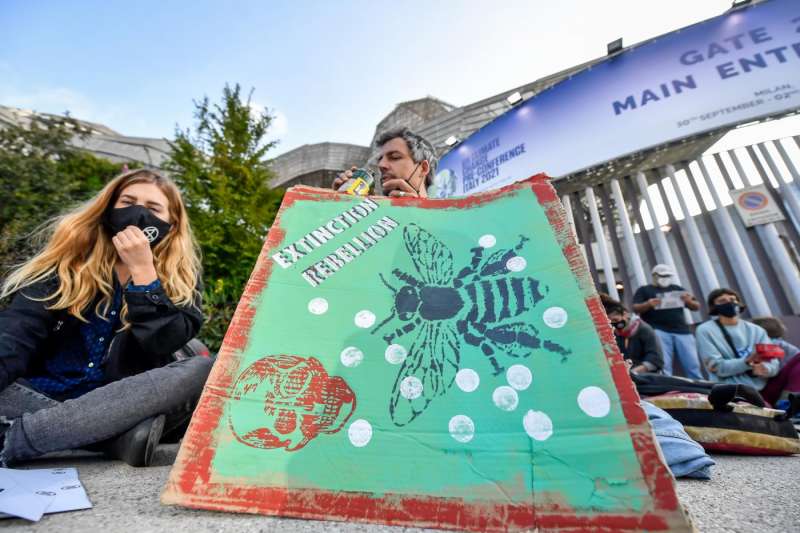 la protesta ambientalista a milano per il pre cop 2021 16