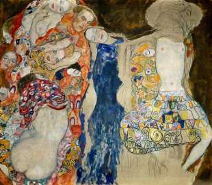 la sposa, gustave klimt