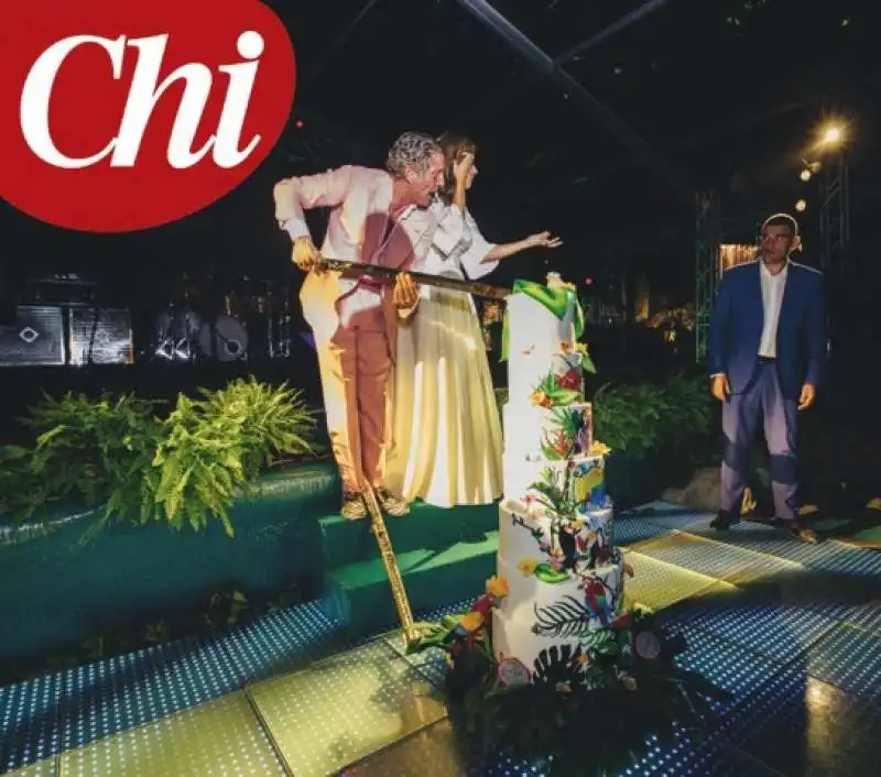 le foto del matrimonio di lapo su chi 1