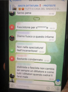 le minacce a beppe sala su telegram 1