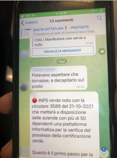 le minacce a beppe sala su telegram 7